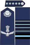 Marshal of the Indian Air Force rank insignia