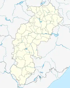 Kuwakonda is located in Chhattisgarh