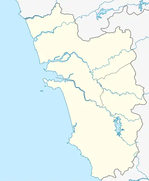 Tivim is located in Goa