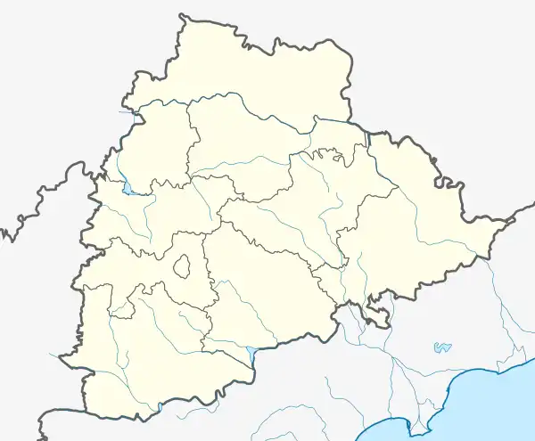 Dundigal is located in Telangana