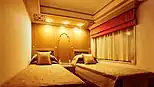 Luxury Beds in the Maharajas' Express