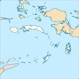 TTE is located in Maluku