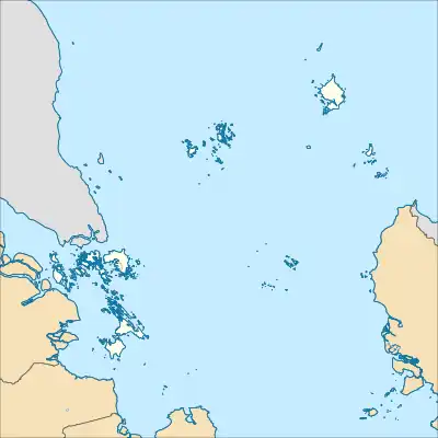 Serasan Island is located in Riau Islands