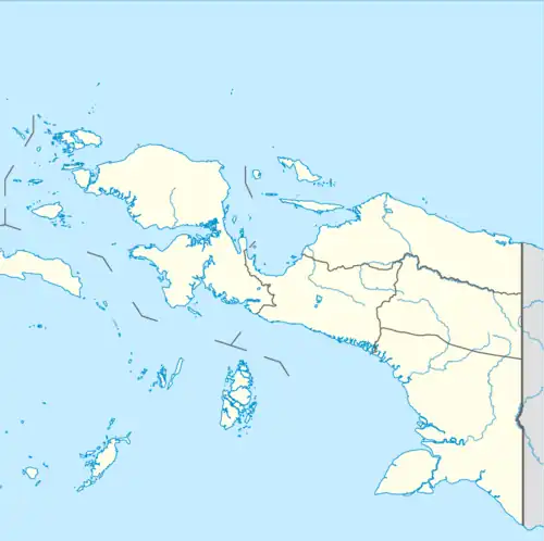 TIM is located in Western New Guinea