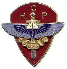 3e R.C.P (former 3rd French Special Air Service when it served in the British Army).