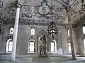 Interior of Bayrakli Mosque, Samokov, the prayer hall