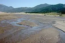 Medano Creek, Great Sand Dunes National Park and Preserve, Colorado, United States