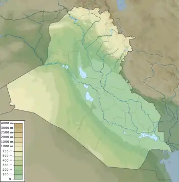 Jebel Sasan is located in Iraq