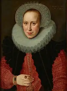 Isabeau (Isabella) Amsinck, née de Hertoghe (1583–1636), a member of the Seven noble houses of Brussels patrician group