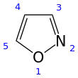 Skeletal formula with numbers