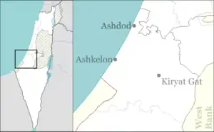 Nehora is located in Ashkelon region of Israel