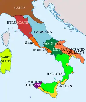 Italy in 400 BC