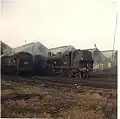 One of the S.R. examples, 41319 at Eastleigh shed in February 1967