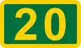 alt=Highway 20
 shield}}