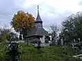 Wooden Orthodox church in Jac