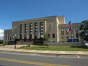 The Jackson County Courthouse in Pascagoula