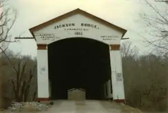 Jackson Bridge in the mid-1990s