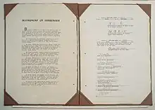 Japan Instrument of Surrender