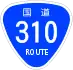 National Route 310 shield