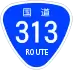 National Route 313 shield