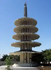 Peace Pagoda in Japan Center, San Francisco, California, USA