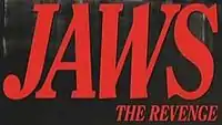 Jaws: The Revenge logo from the film's title screen