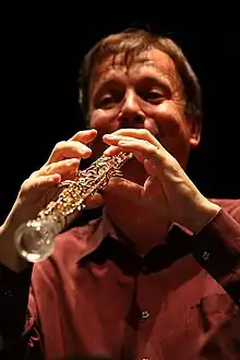 Fillon Playing His Marigaux 2009 acrylic "altuglas" Oboe