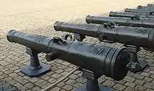 De Vallière 24-pdr guns, Les Invalides.