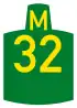 Metropolitan route M32 shield