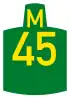 Metropolitan route M45 shield