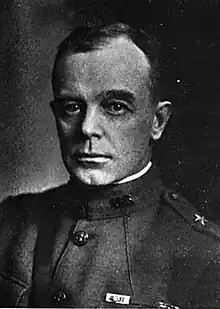 1926 black and white head and shoulders photo of brigadier general John H. Sherburne in dress uniform