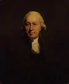 Portrait, oil on canvas, of John Home by Henry Raeburn, c. 1795–1800