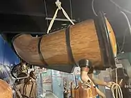 Replica of John Lethbridge's 1715 underwater diving machine