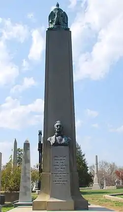 John Tyler grave