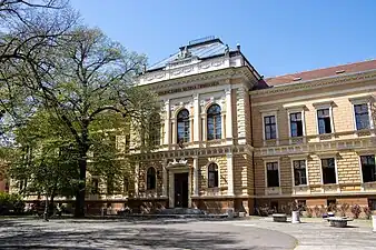 Jovan Jovanović Zmaj Gymnasium by Vladimir Nikolić in Novi Sad, 1900