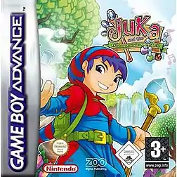 PAL boxart of Juka and the Monophonic Menace.