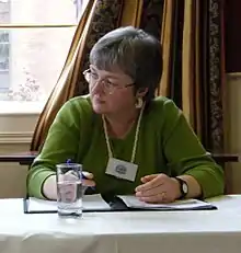 Juliet E. McKenna at P-Con in Ireland (2011)