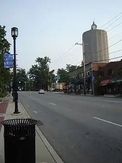 The Mount Washington Business District and Water Tower, Beechmont Avenue