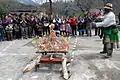 Peach flower festival in Gongshan