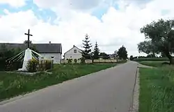 Wayside cross in Kraszewo-Czubaki