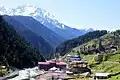 Upper reaches of the Swat River in the Kalam Valley