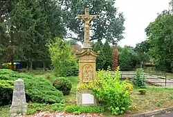 Cross and Memorial to the Fallen in 1866