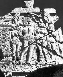 Kanaganahalli inscribed panel portraying Asoka