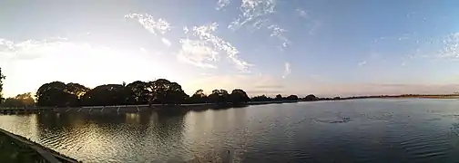 Kandawgyi Lake, Taungdwingyi, Myanmar.