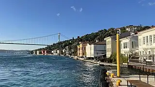 View of Kandilli from the pier