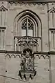 Charlemagne statue, Grossmünster at Zürich, late 15th century (1933 copy by Otto Münch)