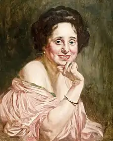 Portrait of a Laughing Lady