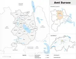 Location of Sursee District