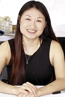 Zhang at the 2019 Texas Book Festival