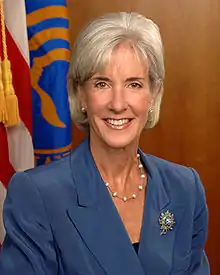 Kathleen SebeliusSecretary of Health and Human Services(announced February 28, 2009)